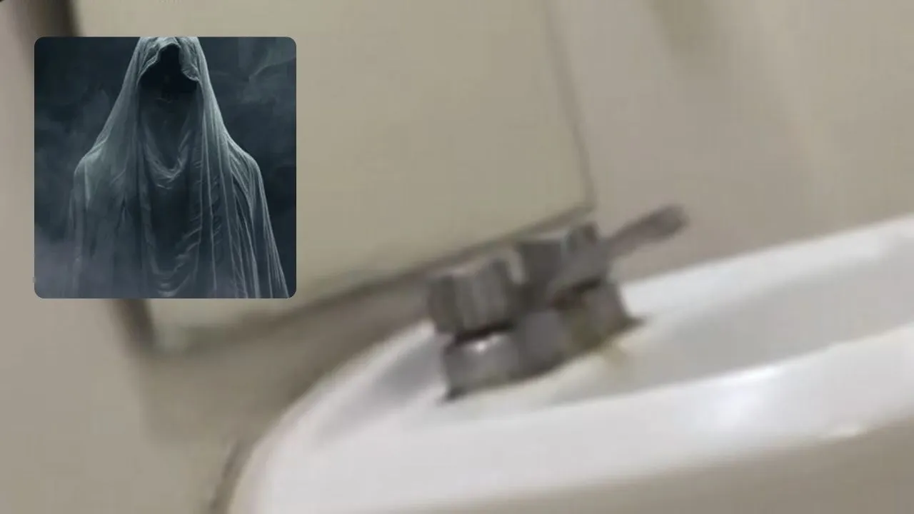 Video: ¿Fantasma en el cine? Grifo se abre solo y un apagón desata el misterio